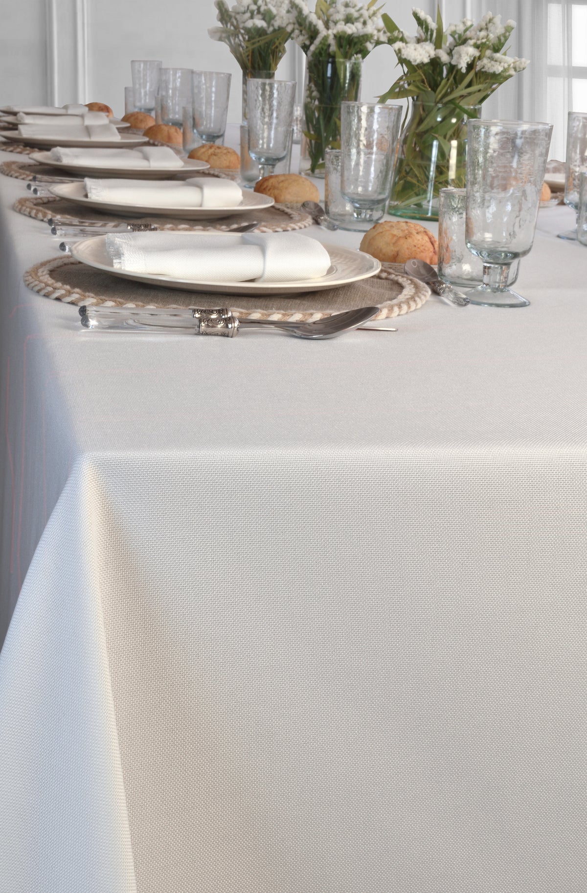 'White Kairo' Tablecloth