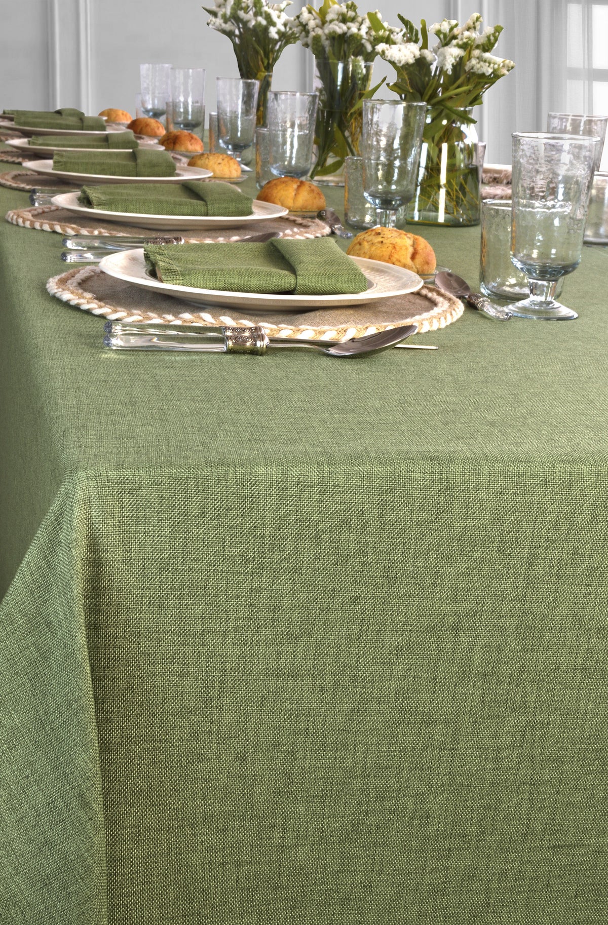 'Kairo Light Green' Tablecloth