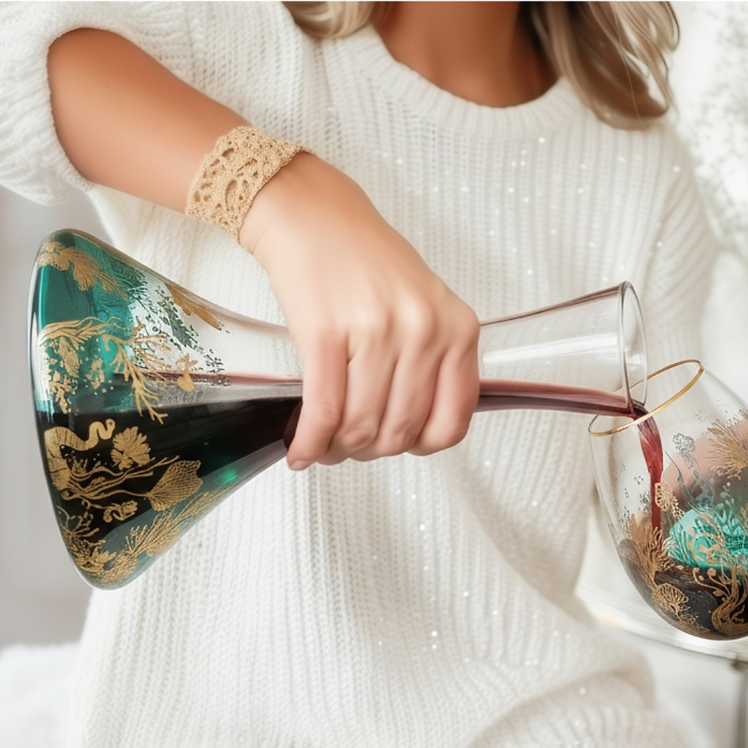 'Ocean Majesty' Wine Decanter