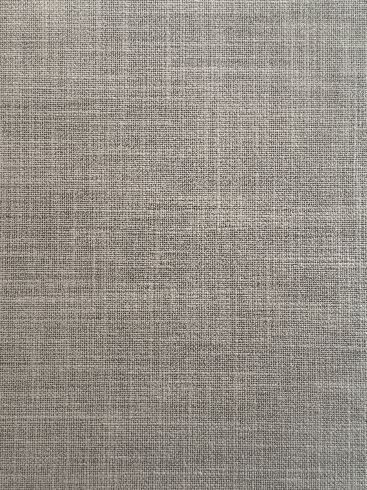 'Light grey linen' Spill-Resistant Tablecloth
