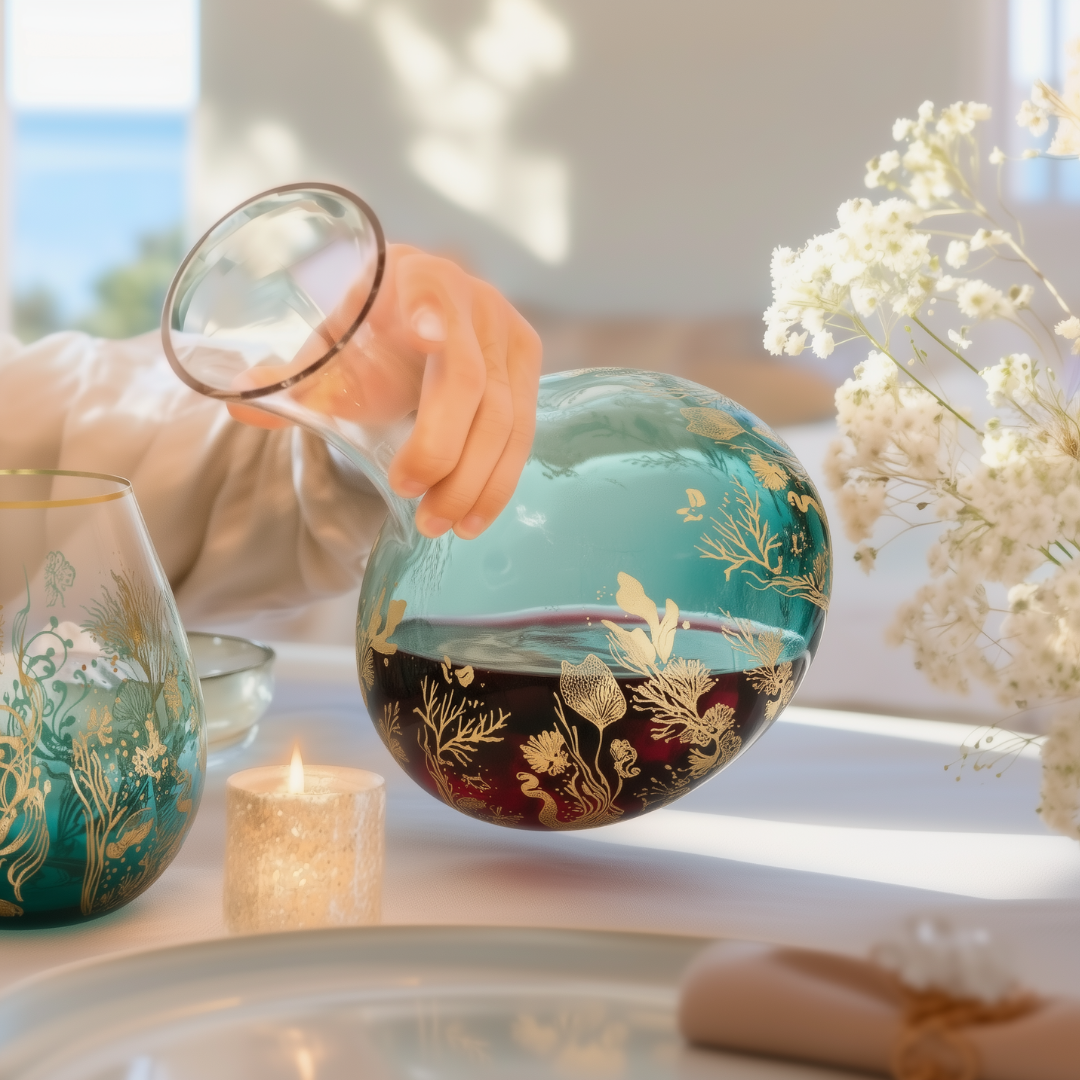 'Ocean Majesty' Wine Decanter