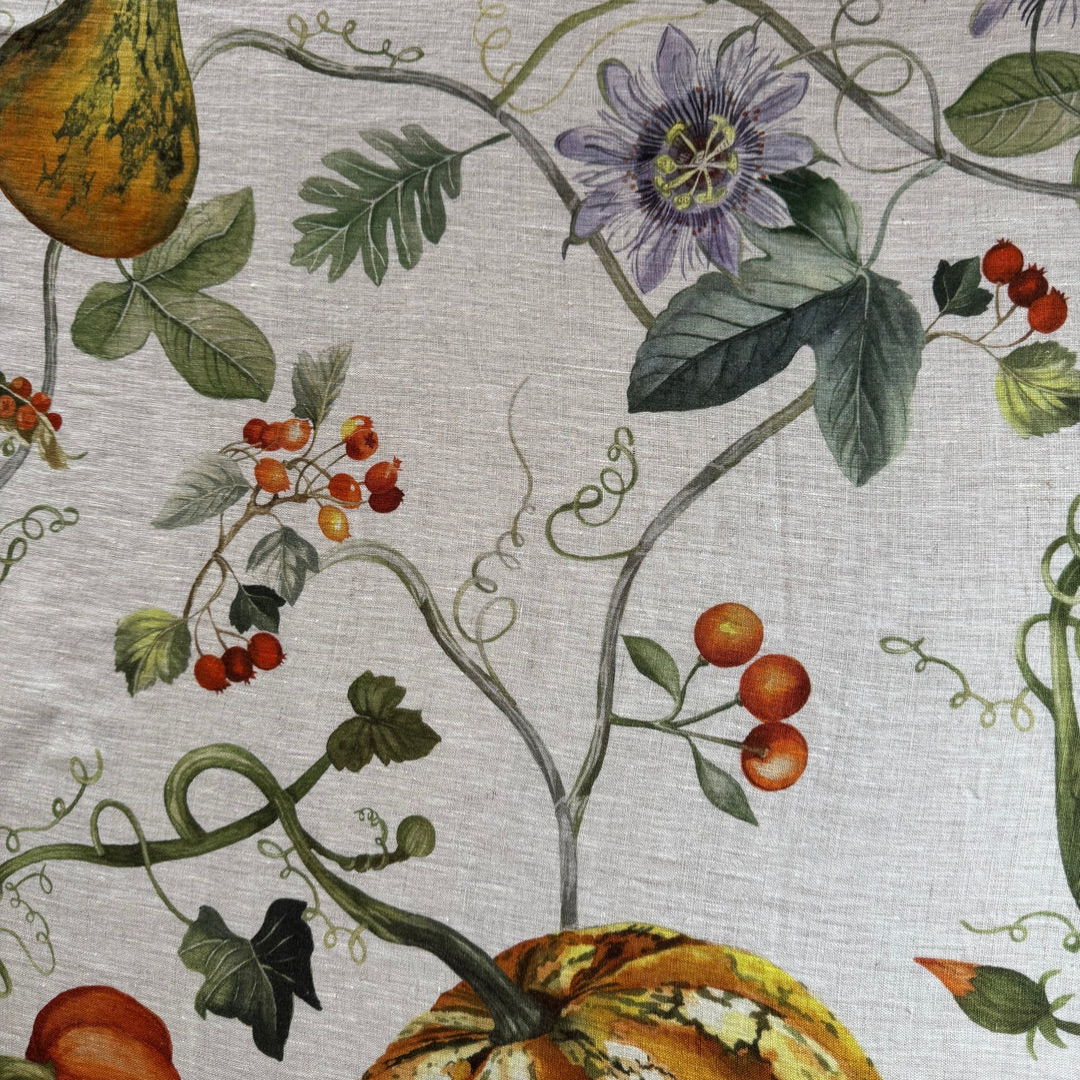 'Burgundy Garden' Tablecloth