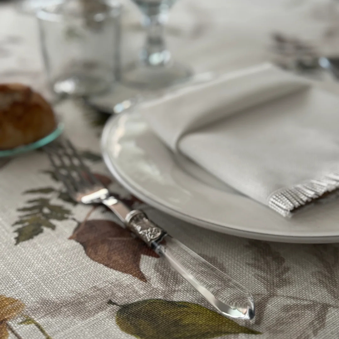 'Chanterelle' Spill-Resistant Tablecloth