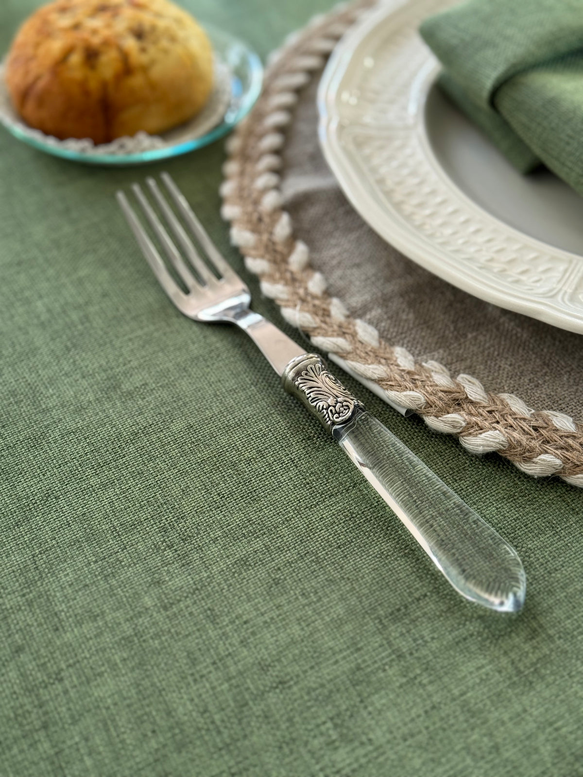'Kairo Light Green' Tablecloth