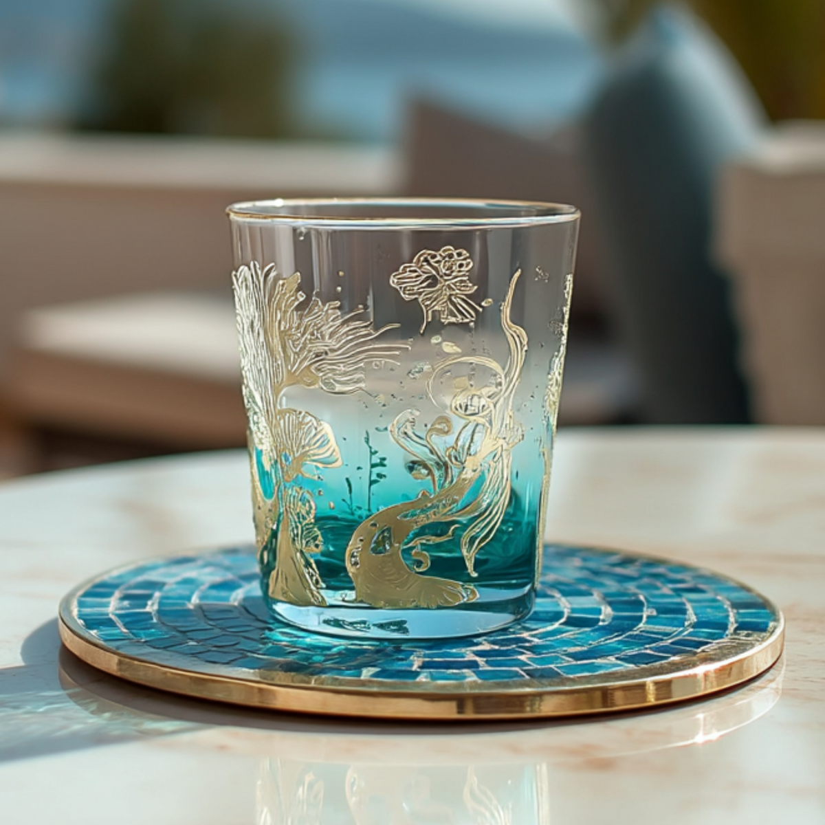 'Ocean Majesty' Drinking Glasses