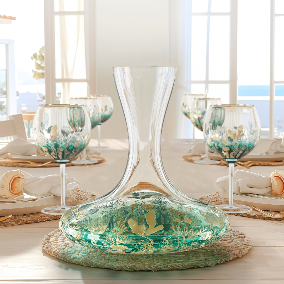 'Ocean Majesty' Imperial Wine Decanter