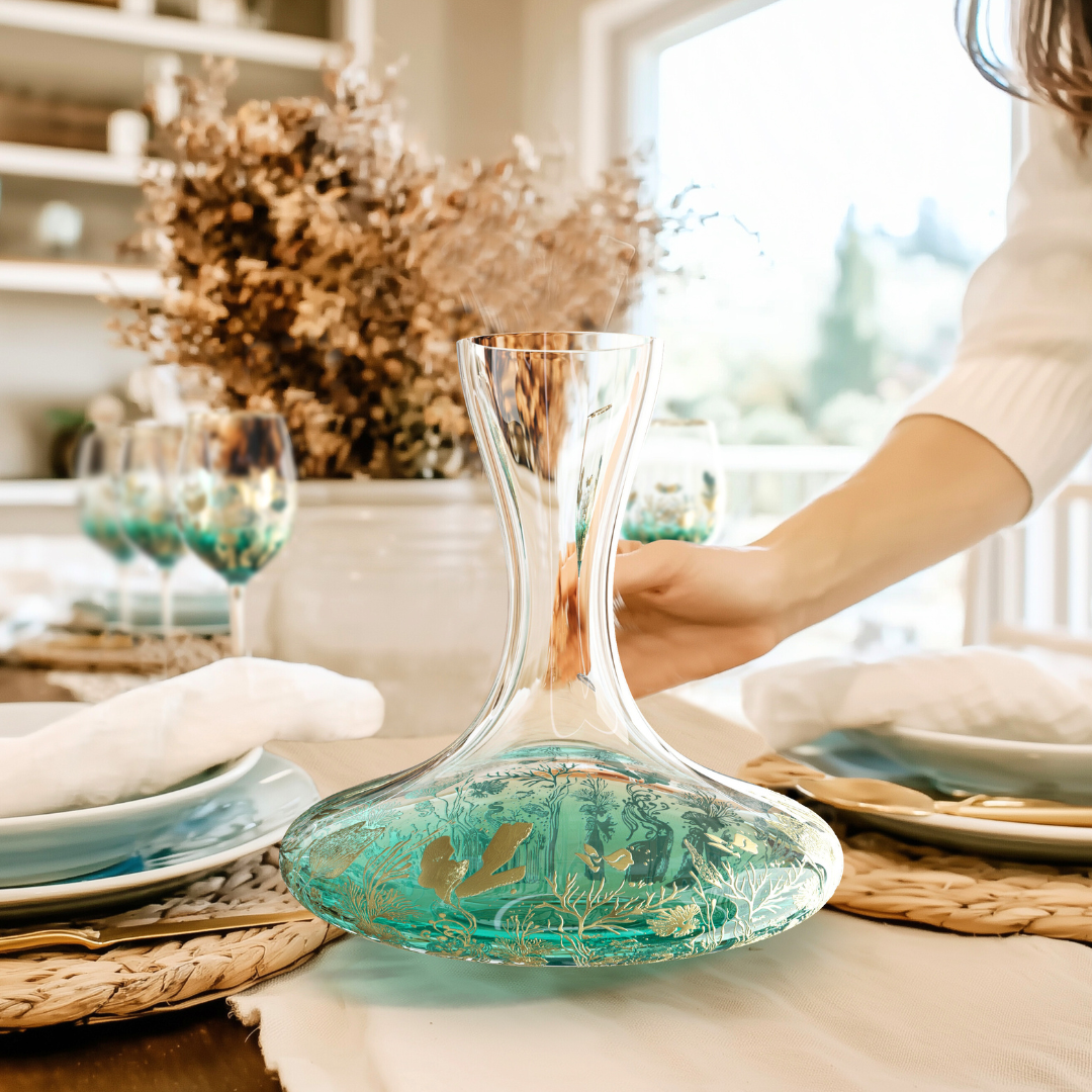'Ocean Majesty' Imperial Wine Decanter