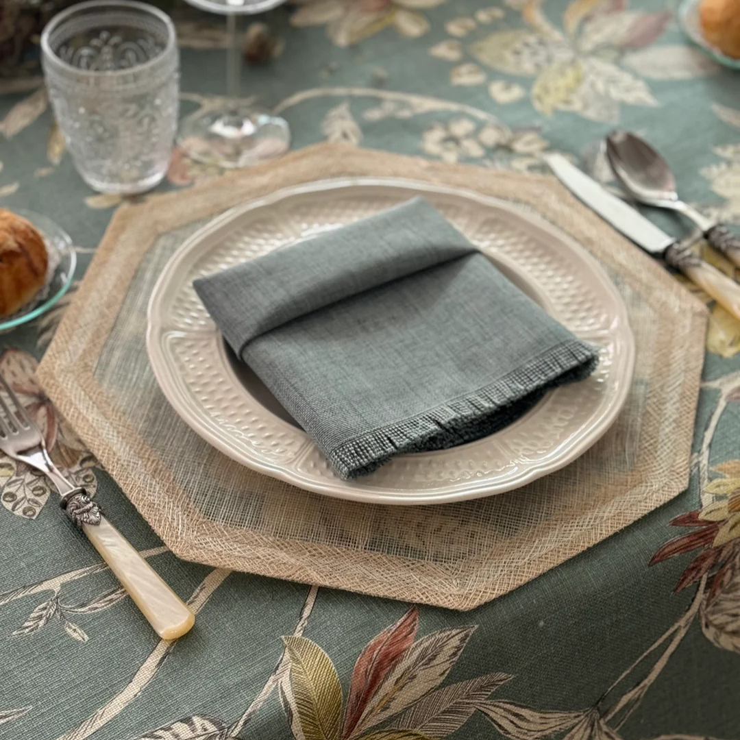 'Giverny' Spill-Resistant Tablecloth