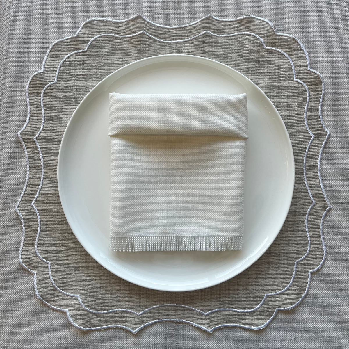 'White Kairo' Napkin