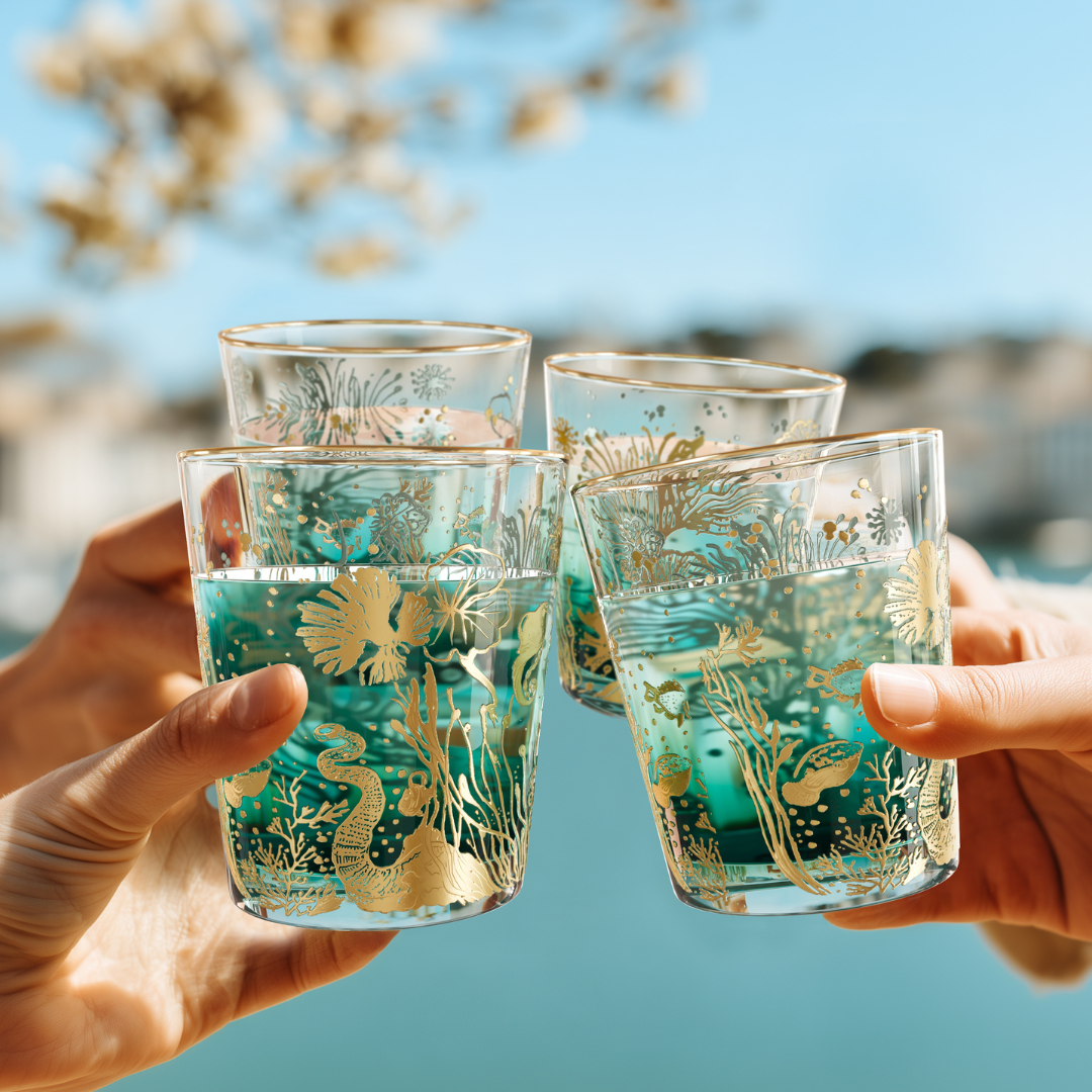 'Ocean Majesty' Drinking Glasses