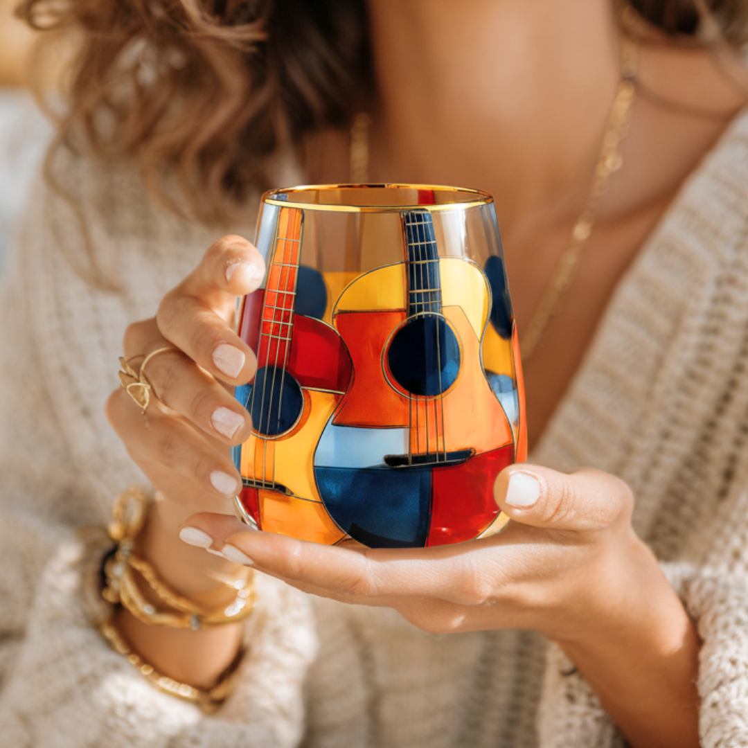 'Sonata' Stemless Wine Glass