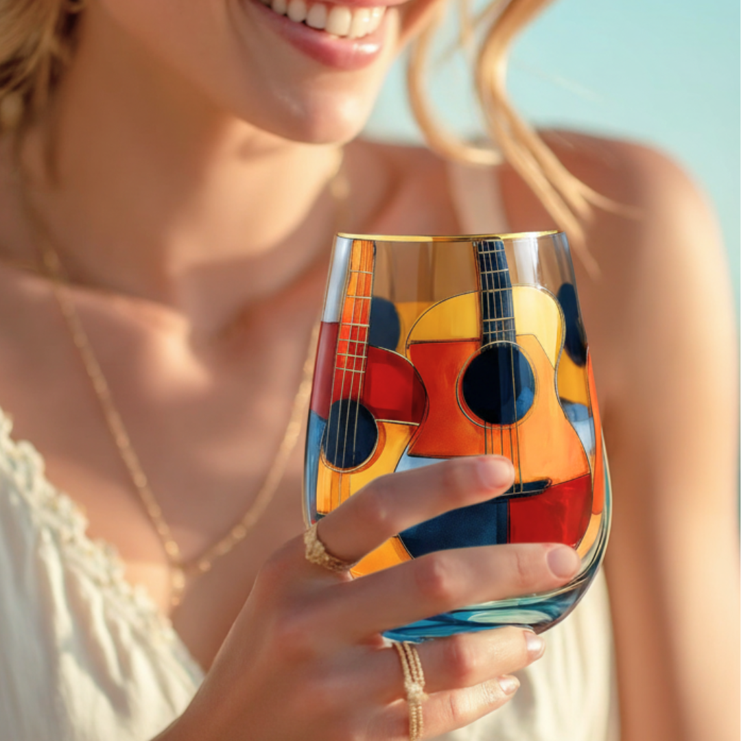 'Sonata' Stemless Wine Glass