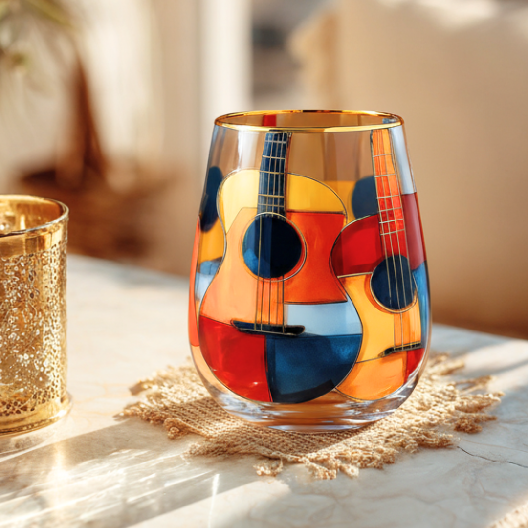 'Sonata' Stemless Wine Glass