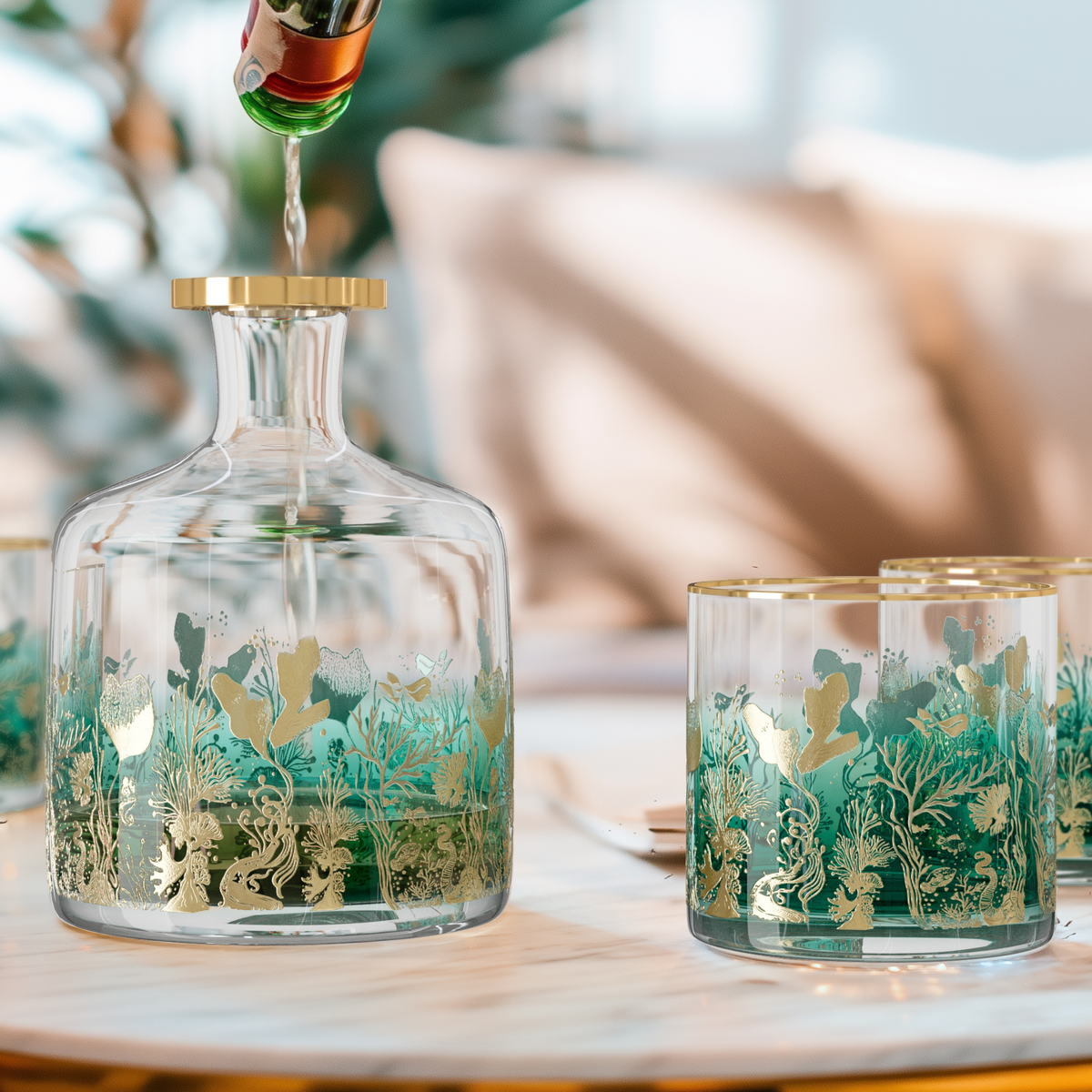 'Ocean Majesty' Whiskey Decanter