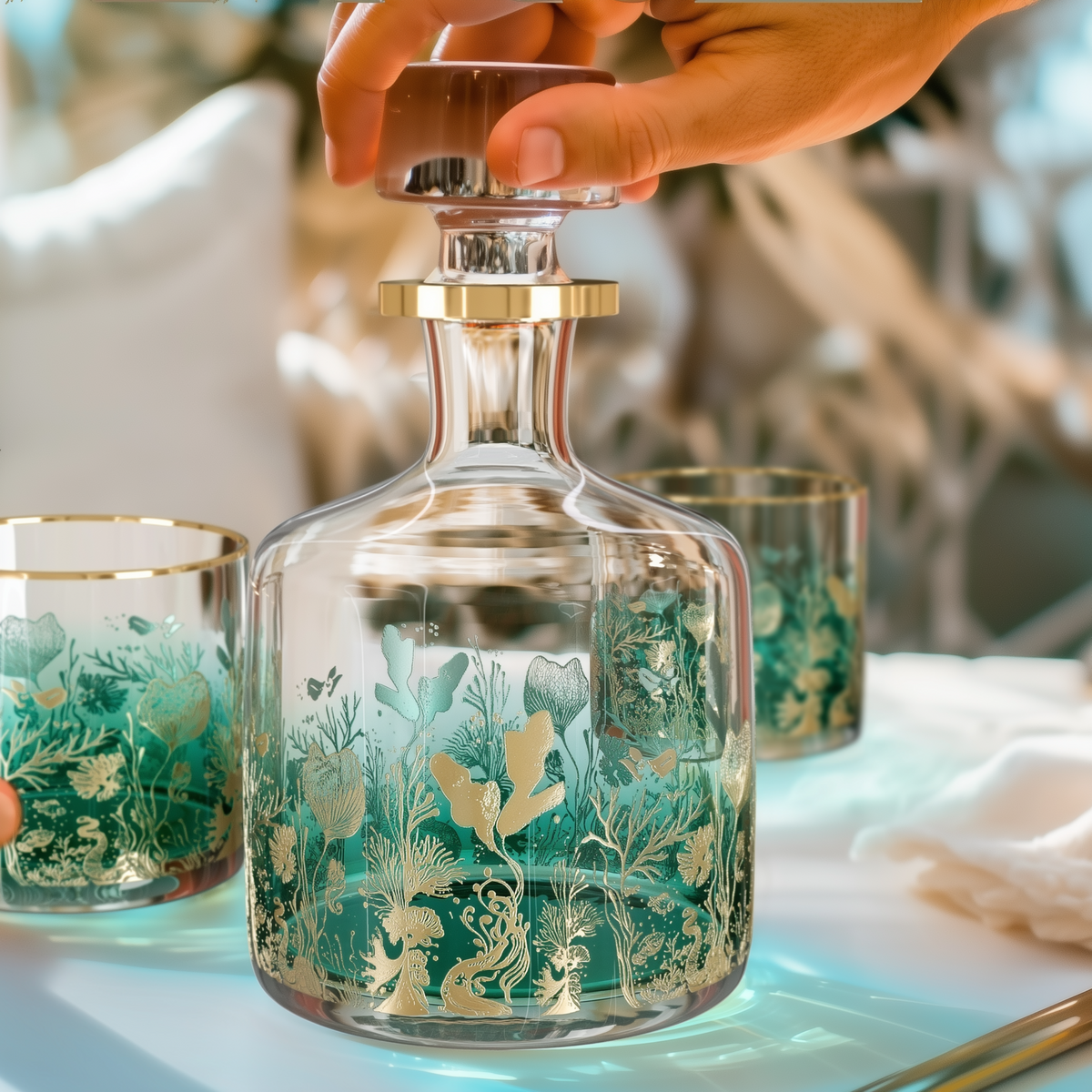 'Ocean Majesty' Whiskey Decanter