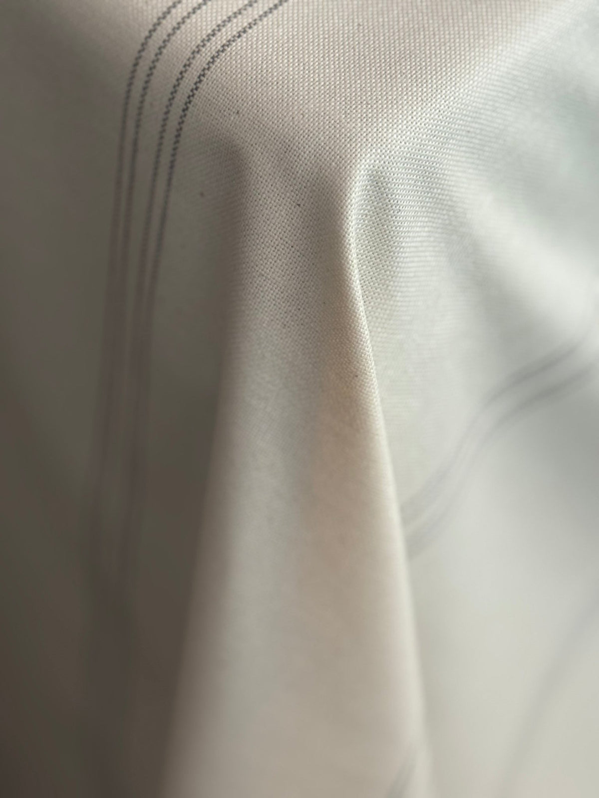'Grey Line' Spill-Resistant Tablecloth