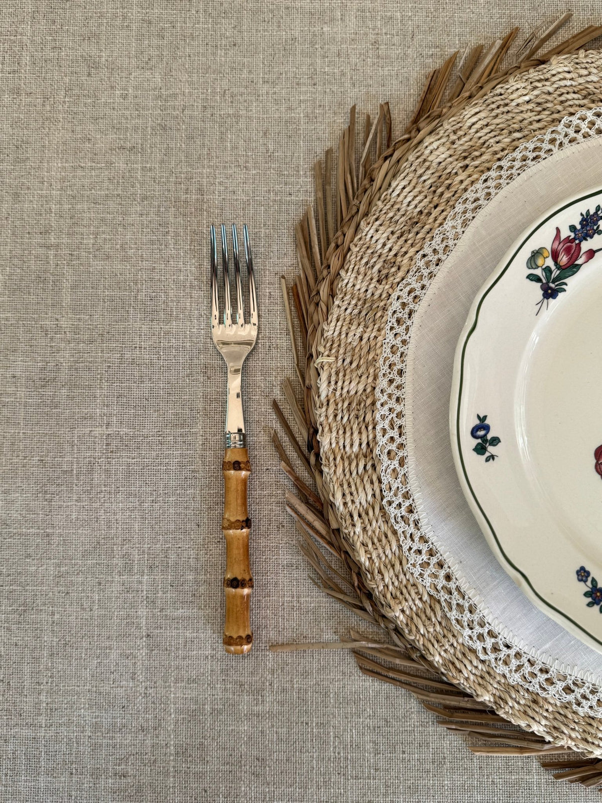 Coated Linen Spill-Resistant Tablecloth