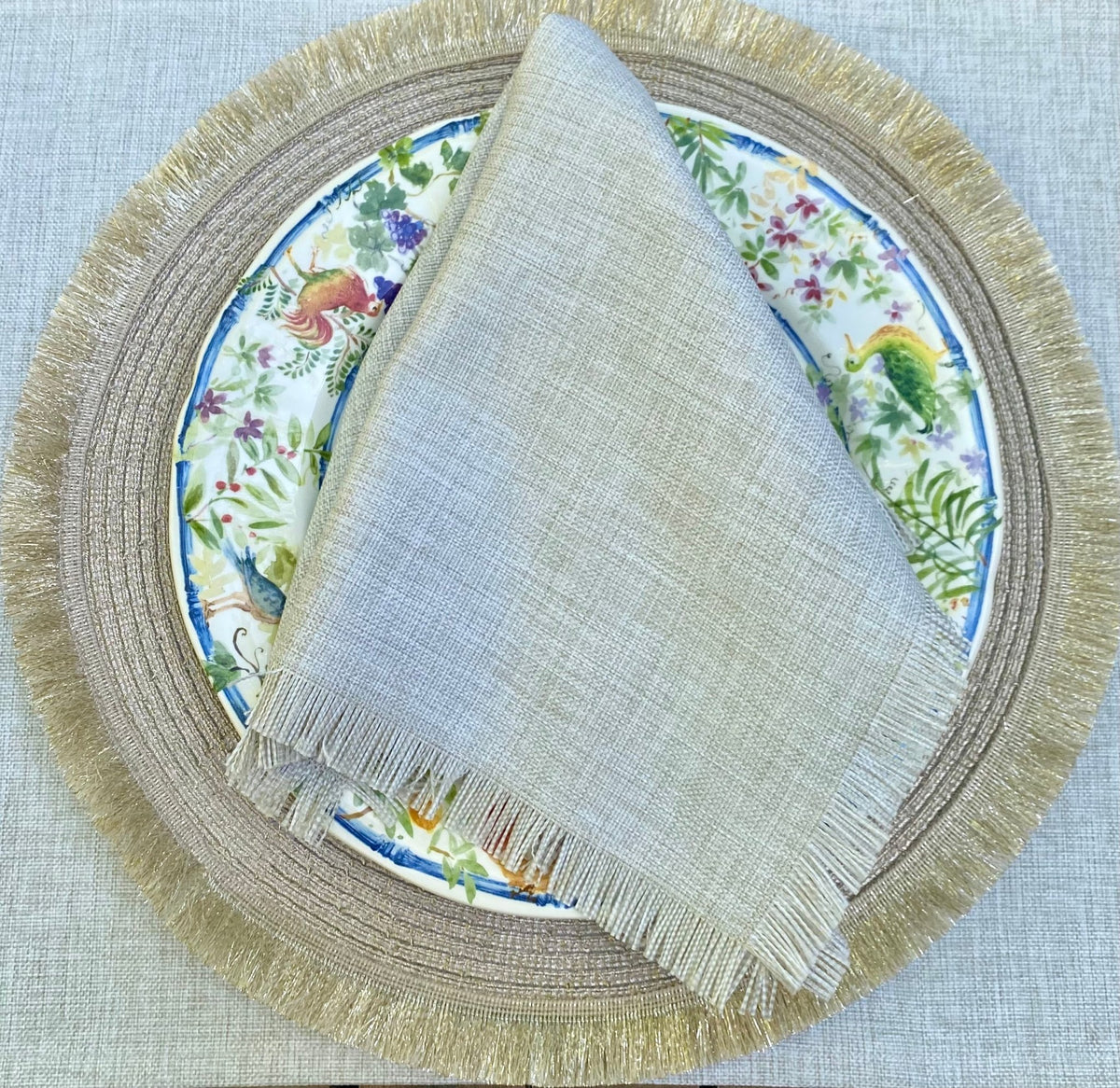'Kairo Light Stone' Napkin
