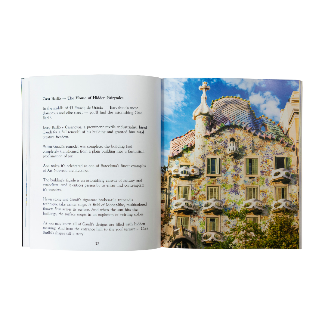 Exclusive Cornet Barcelona Storybook