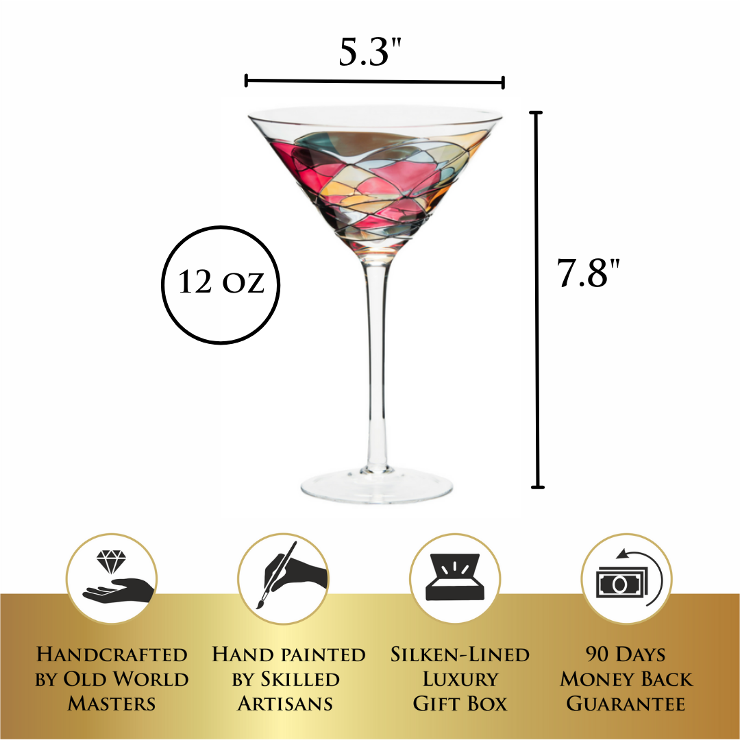 'Sagrada' Martini Glasses