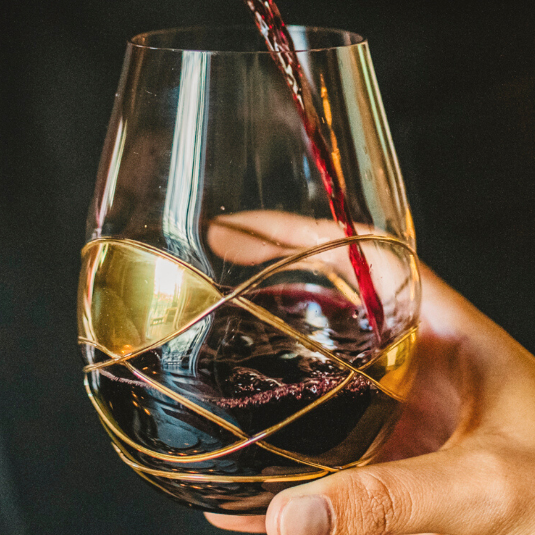 'Trinity' Stemless Wine Glasses