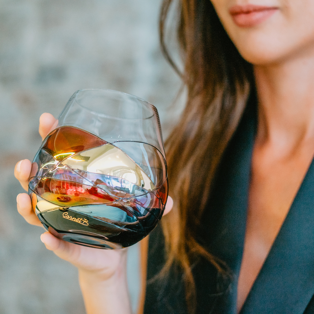 'Sagrada' Stemless Goblet Wine Glasses