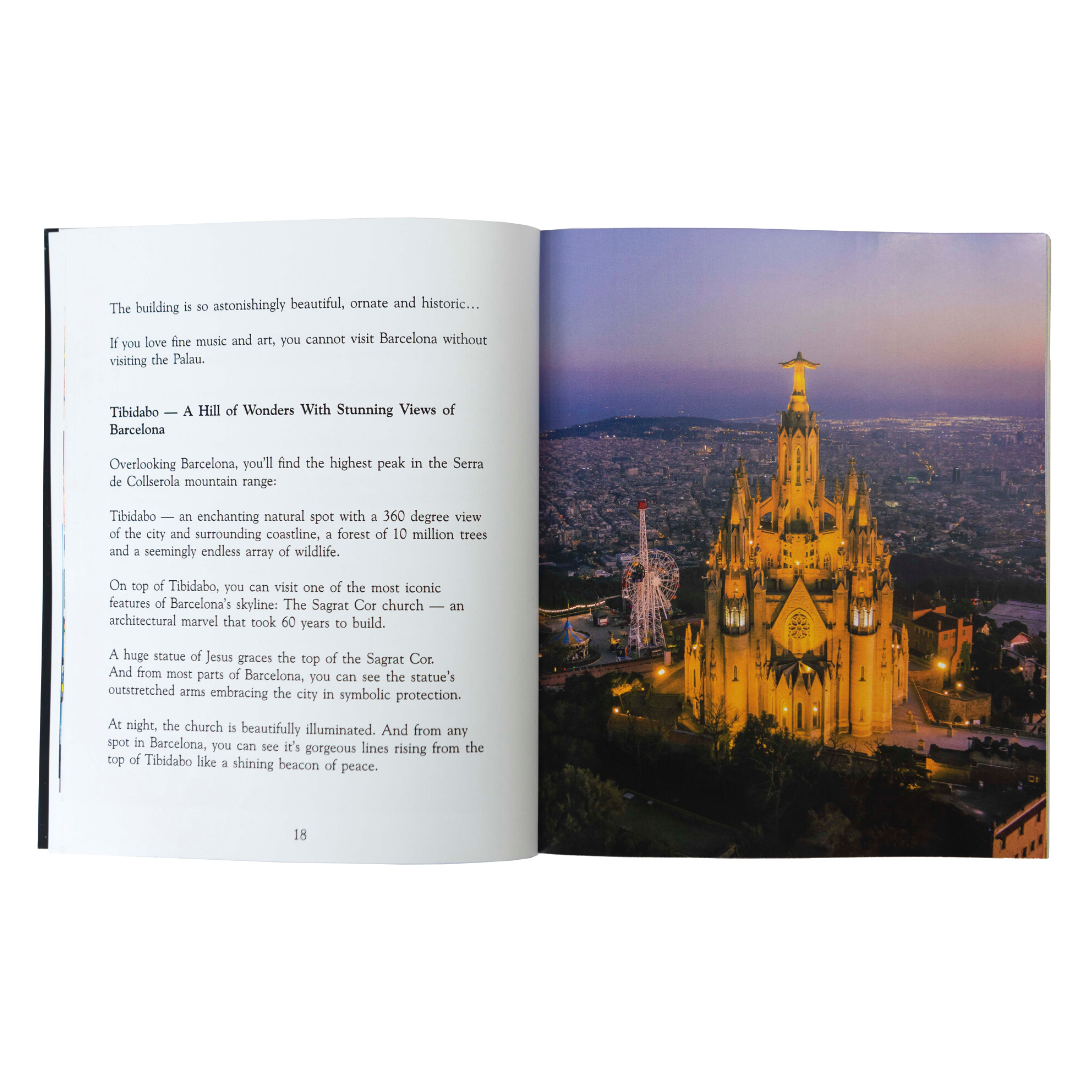 Exclusive Cornet Barcelona Storybook