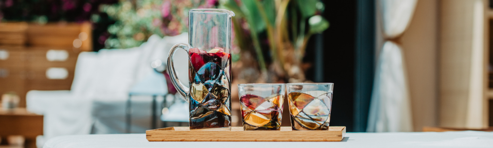 How To Make An Authentic Sangria In a Sagrada Water Pitcher