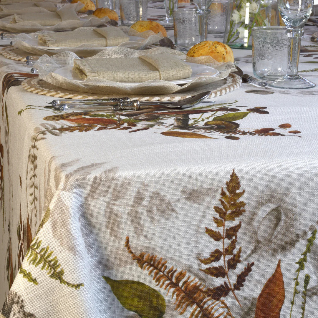 'Chanterelle' Spill-Resistant Tablecloth