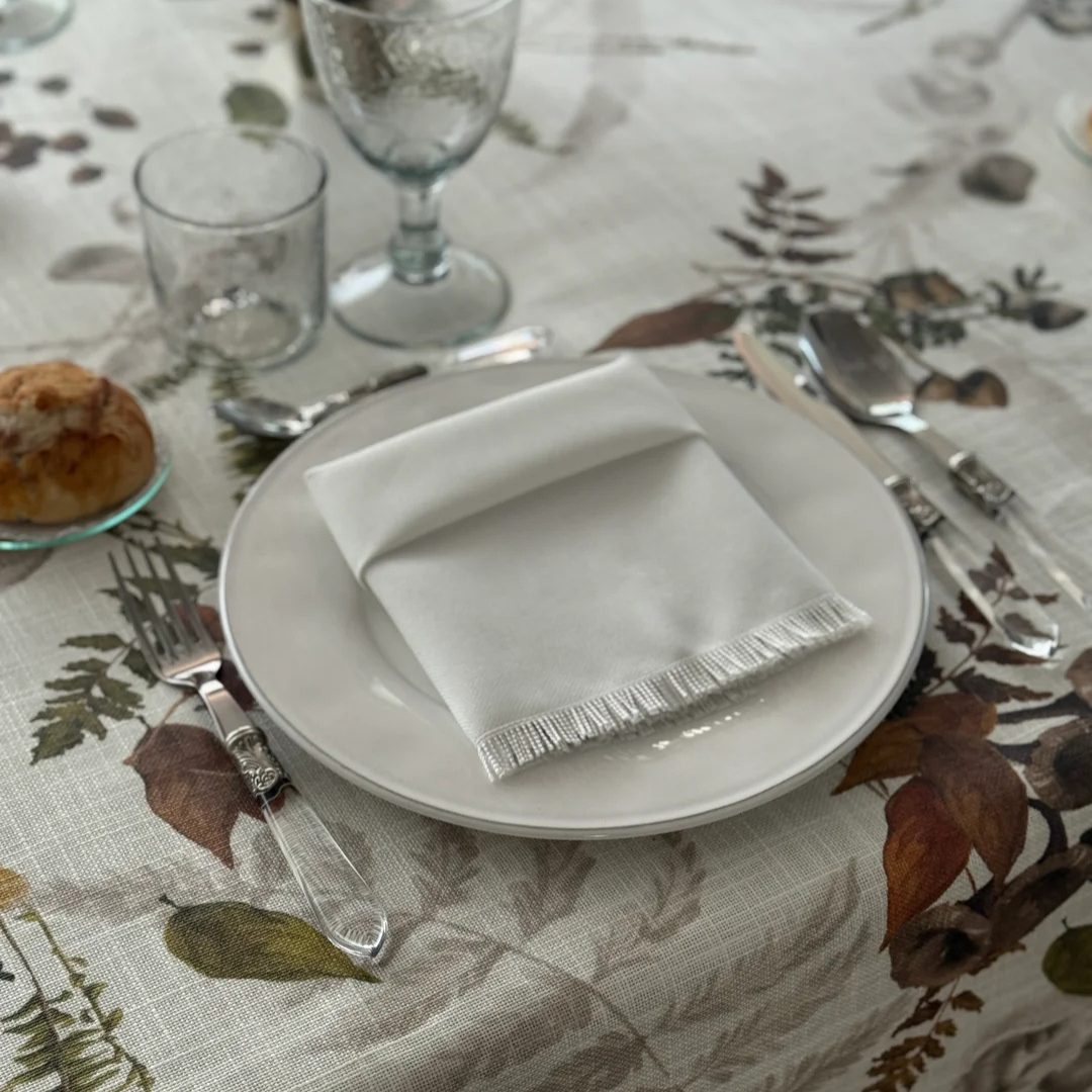 'Chanterelle' Spill-Resistant Tablecloth