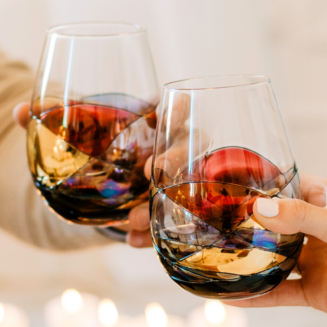 Barcelona Luxury Wine Glasses Inspired by The Sagrada Familia