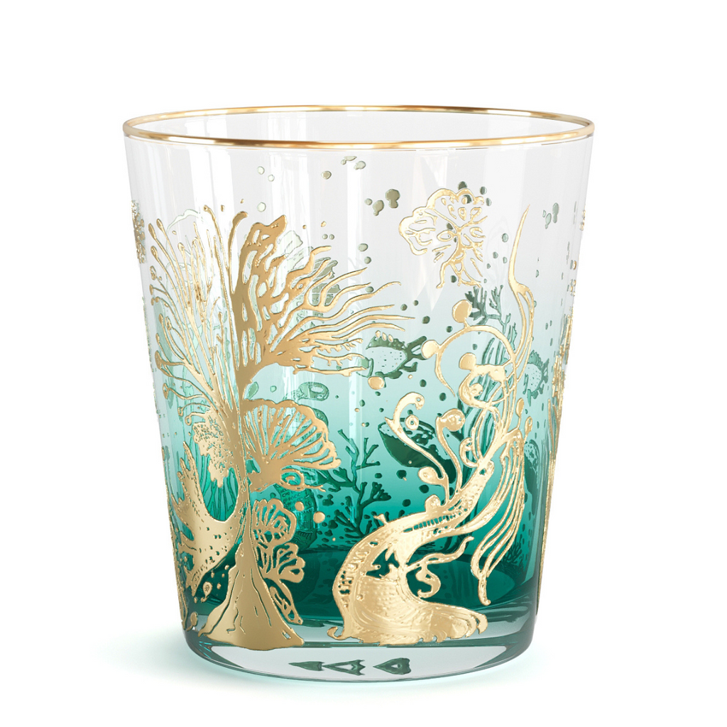 白濱亜嵐 プロデュース TSB Goblet Glass Cornet Barcelona - 'Ocean Majesty' Drinking Glasses 12oz