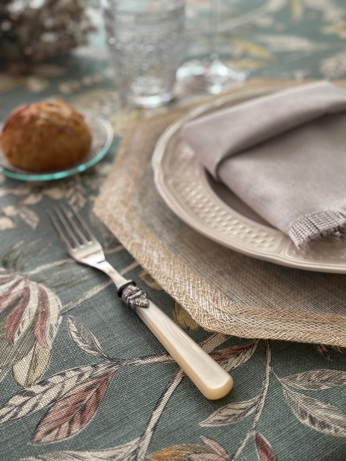 'Giverny' Spill-Resistant Tablecloth
