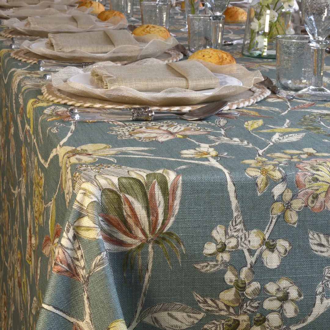 'Giverny' Spill-Resistant Tablecloth