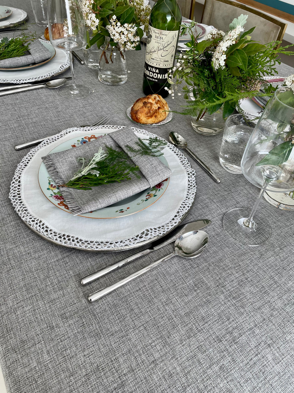'Kairo Gray' Napkin