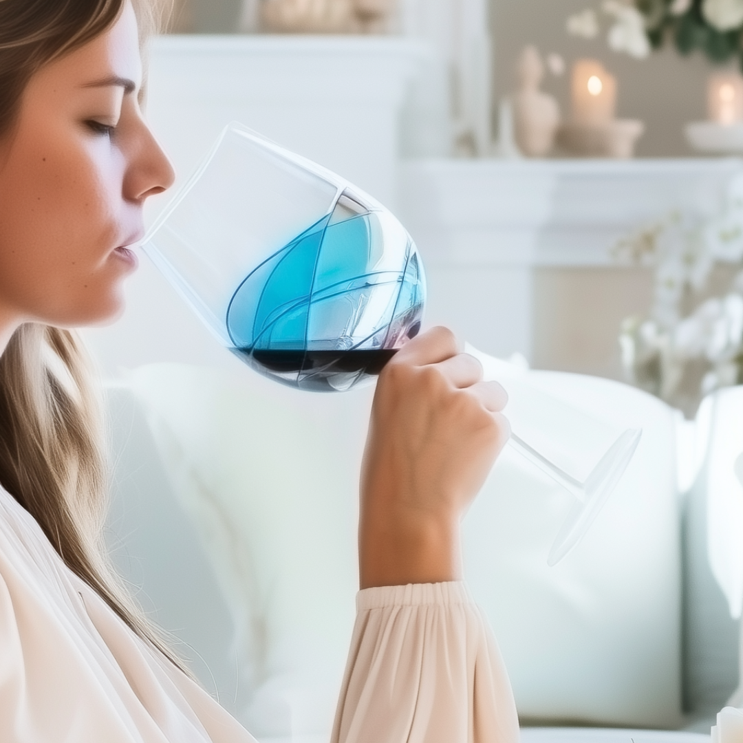 'Nativity' Goblet Wine Glasses