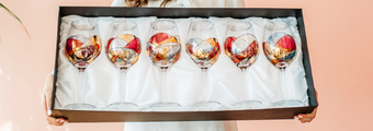 Cornet Barcelona wine Glasses- Set Of 4 for Sale in Los Angeles