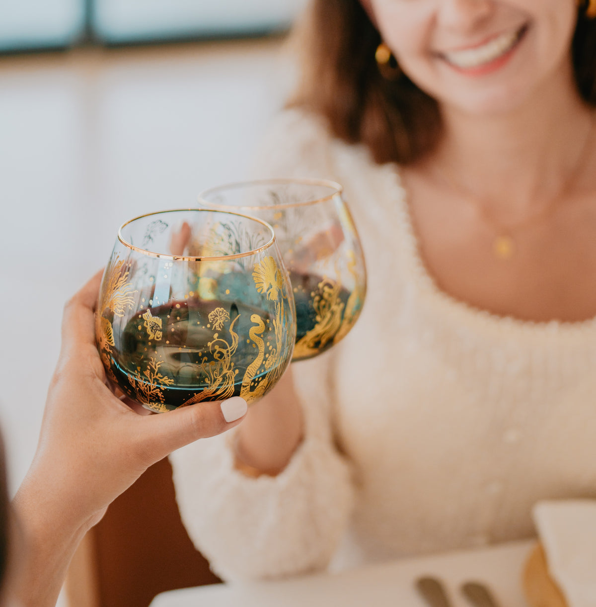 The elegant wine glasses that feels good in your hand.