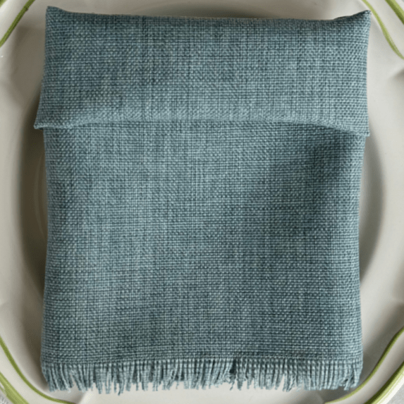 'Kairo Aqua Linen' Napkin