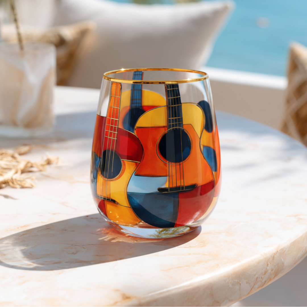 'Sonata' Stemless Wine Glass