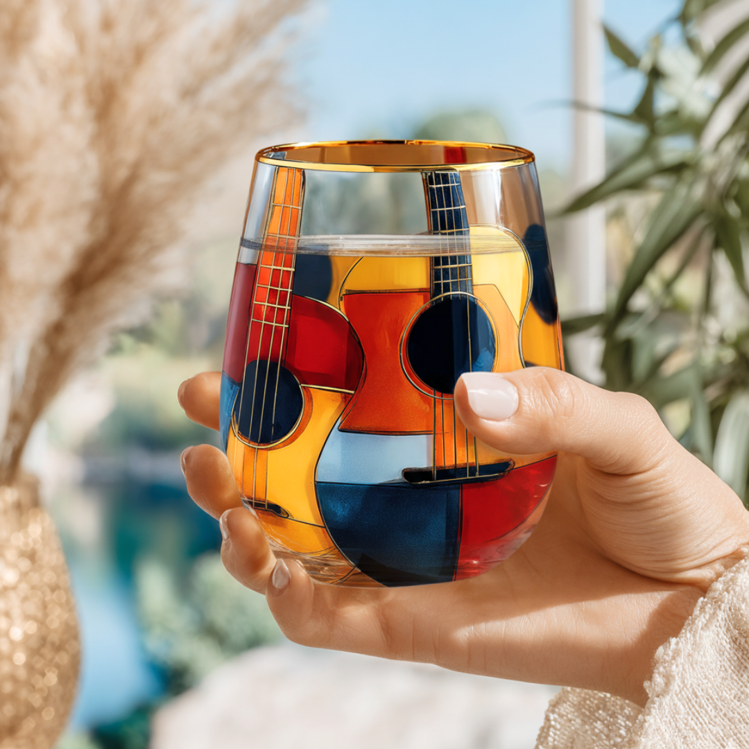 'Sonata' Stemless Wine Glass