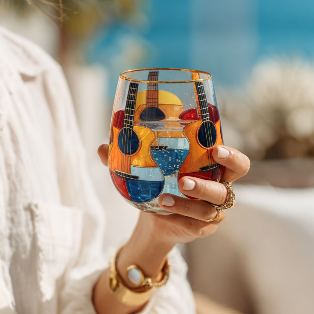 'Sonata' Stemless Wine Glass
