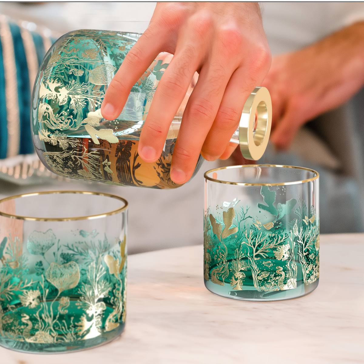 'Ocean Majesty' Whiskey Decanter