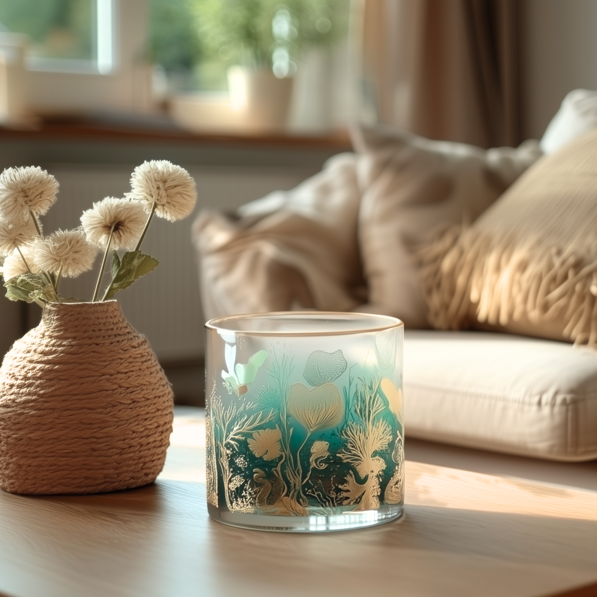 'Ocean Majesty' Whiskey Glasses