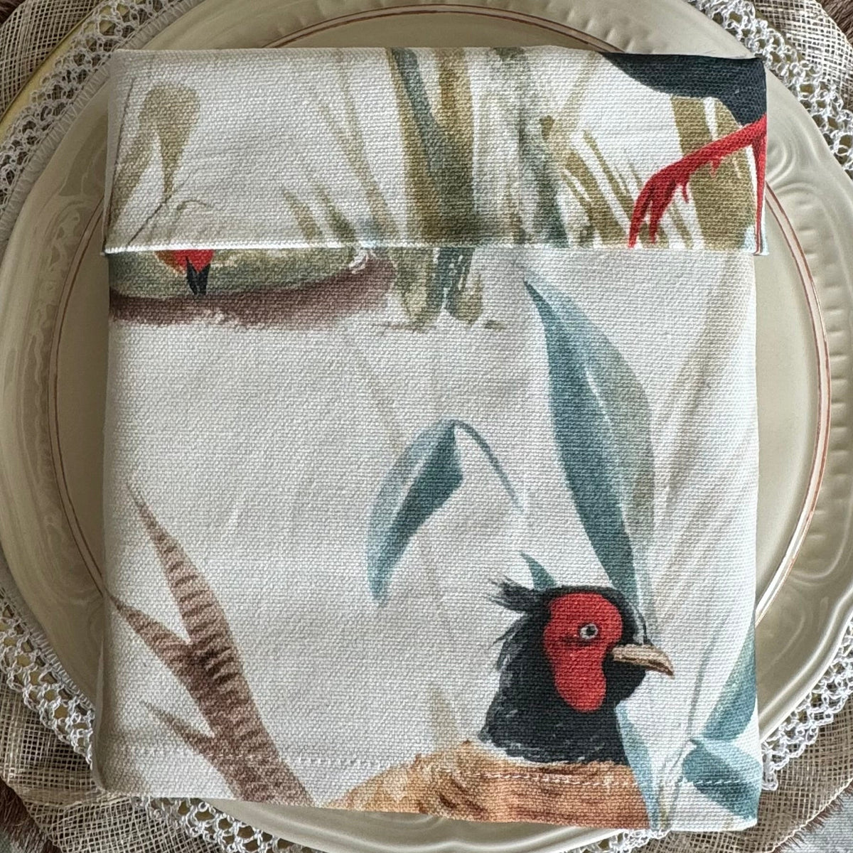 'Pheasant Cotton' Napkin