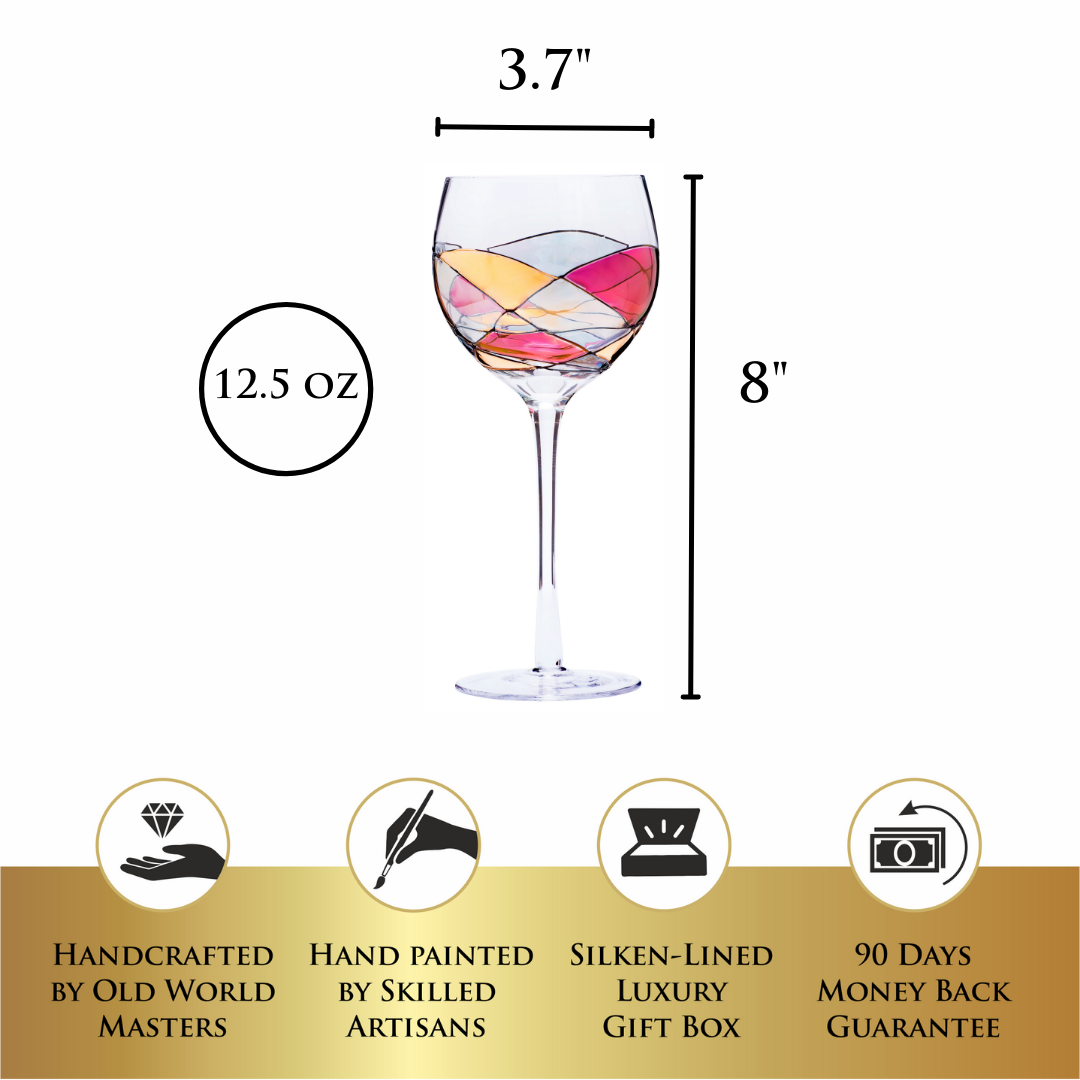 Cornet Barcelona - 'Sagrada' Wine Glasses 12.5oz