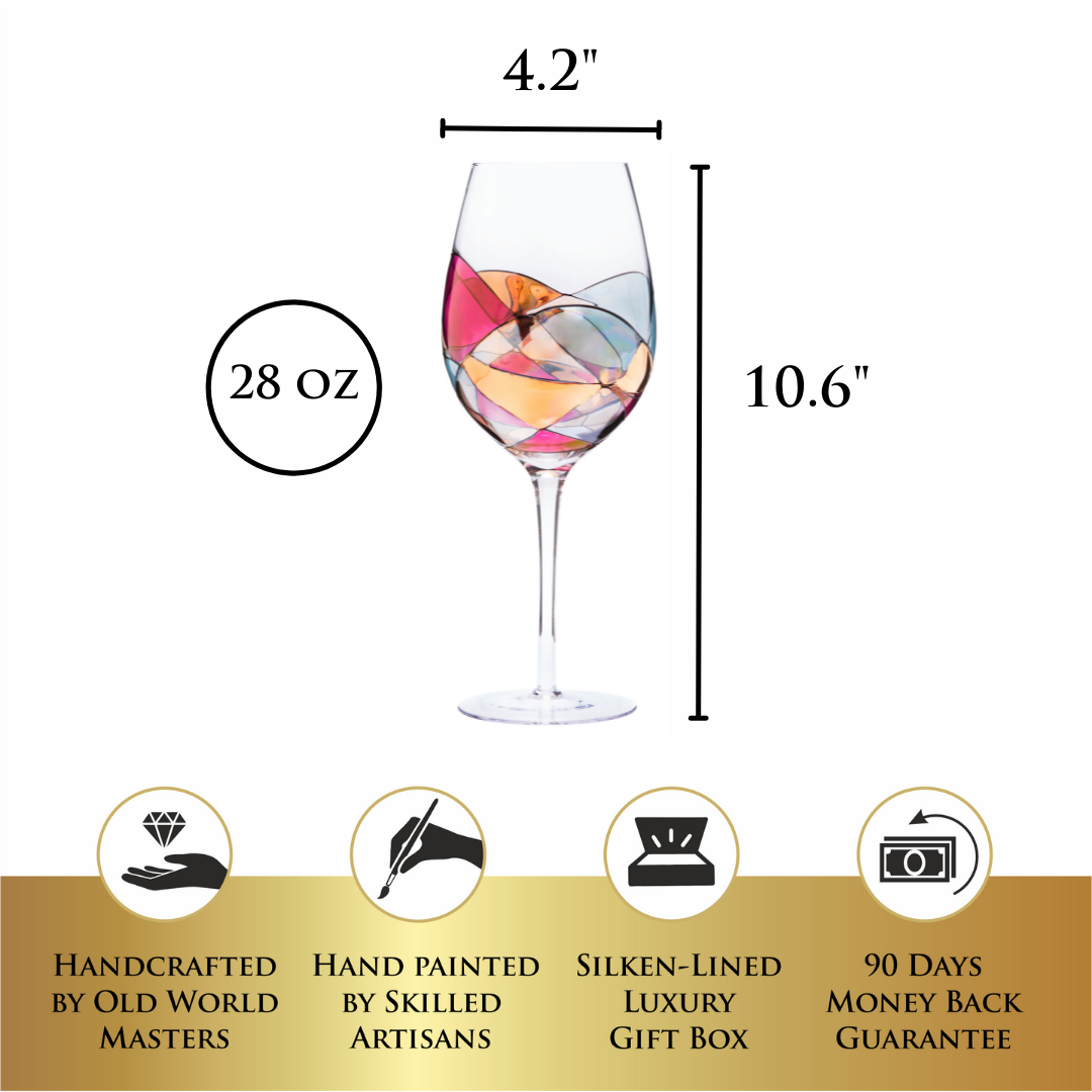 'Sagrada' Goblet Wine Glasses